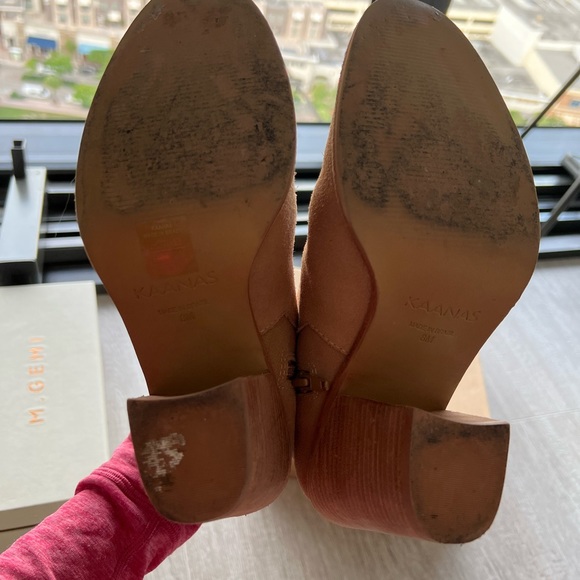 KAANAS Brown Suede Ankle Boots w/ Zip |  US 8 - Picture 7 of 9